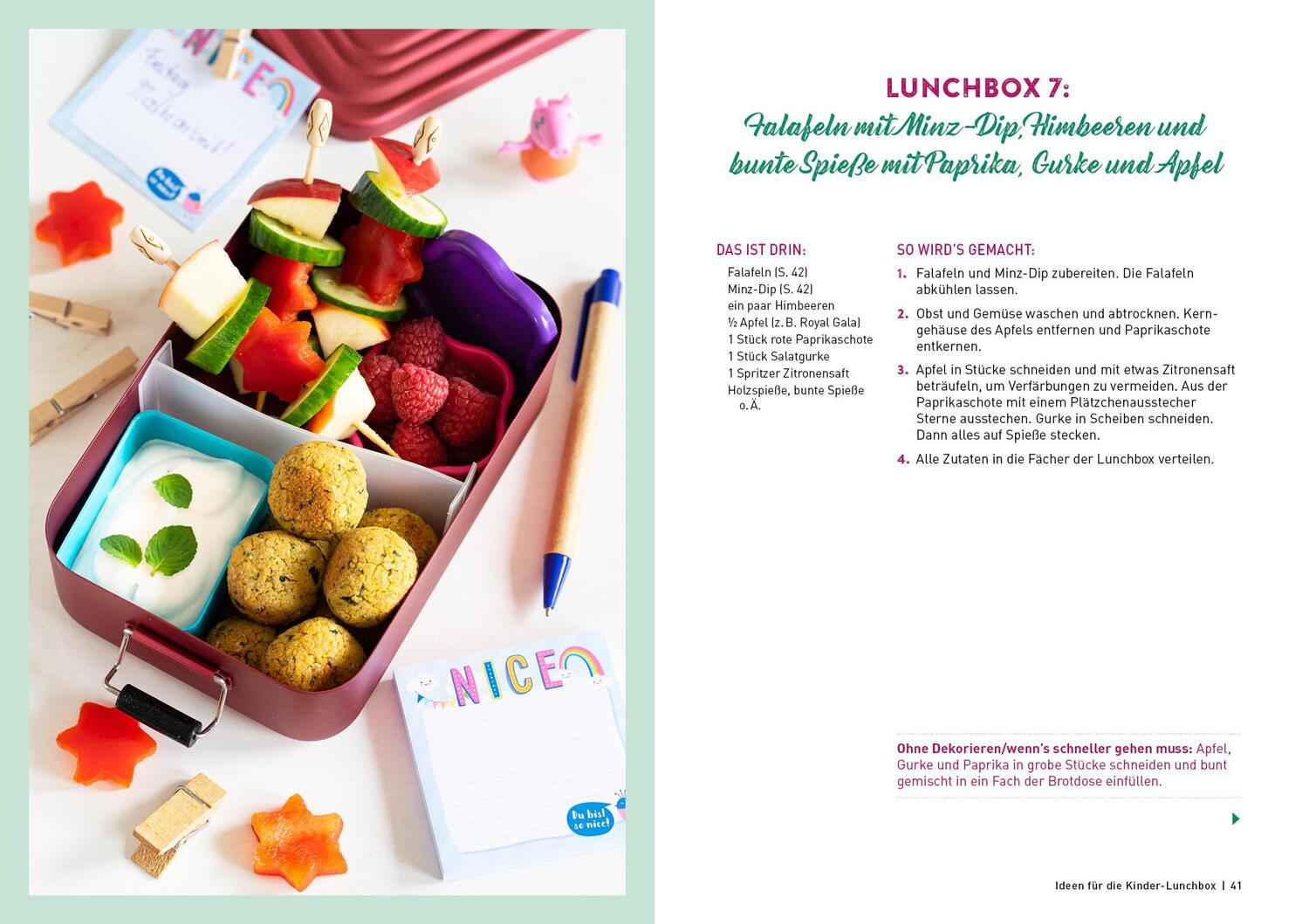 Bild: 9783742322425 | Lunchbox für Kinder | Veronika Pichl | Taschenbuch | 160 S. | Deutsch