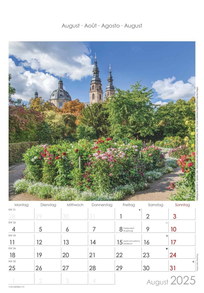 Bild: 4251732343194 | Alpha Edition - Hessen 2025 Bildkalender, 23,7x34cm, Wandkalender...