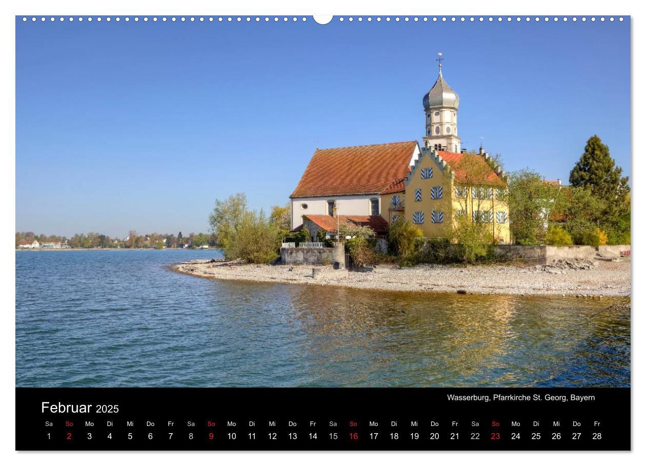 Bild: 9783435814275 | Bodensee (hochwertiger Premium Wandkalender 2025 DIN A2 quer),...