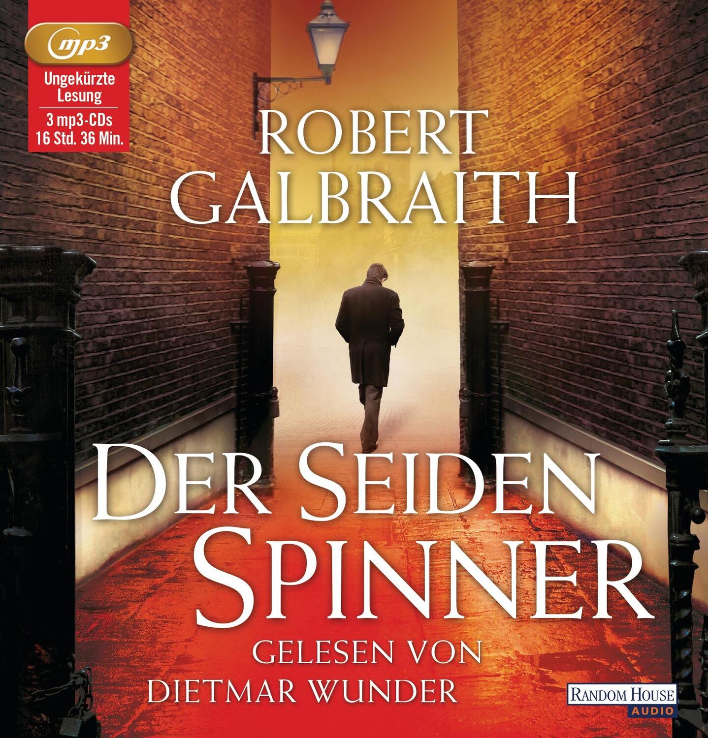 Cover: 9783837128611 | Der Seidenspinner | Robert Galbraith | MP3 | Die Cormoran-Strike-Reihe