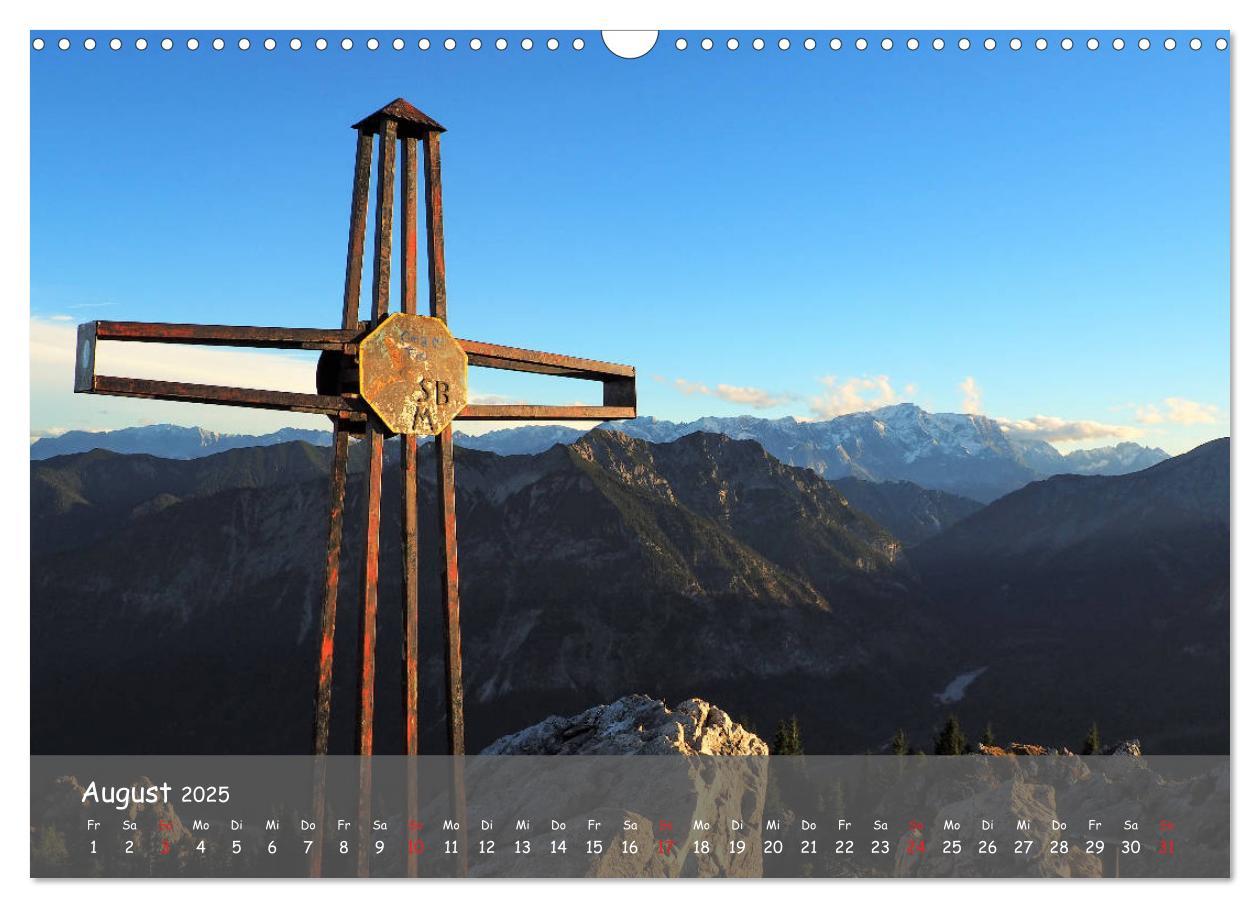 Bild: 9783435235674 | Ammergauer Alpen (Wandkalender 2025 DIN A3 quer), CALVENDO...