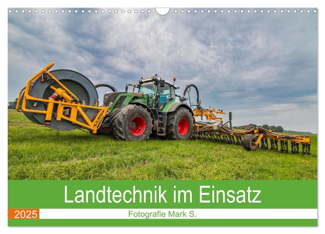 Cover: 9783383996160 | Landtechnik im Einsatz (Wandkalender 2025 DIN A3 quer), CALVENDO...