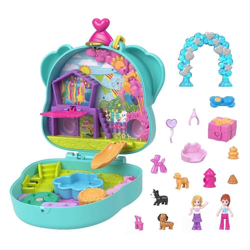 Bild: 194735108916 | Polly Pocket Doggy Birthday Bash | Stück | In Blister | 2023 | Mattel