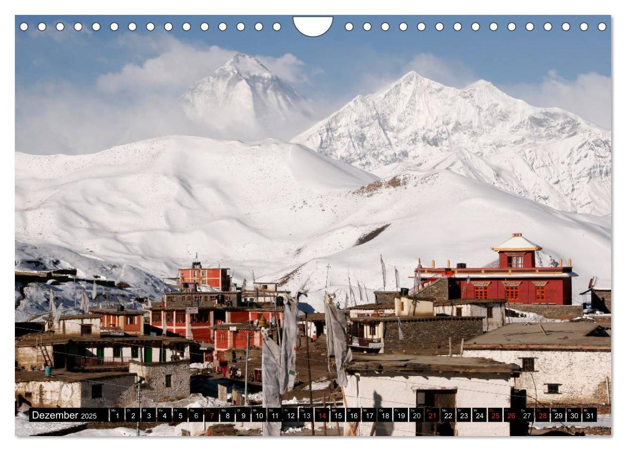 Bild: 9783435626526 | Nepal - Jomsom Trek (Wandkalender 2025 DIN A4 quer), CALVENDO...