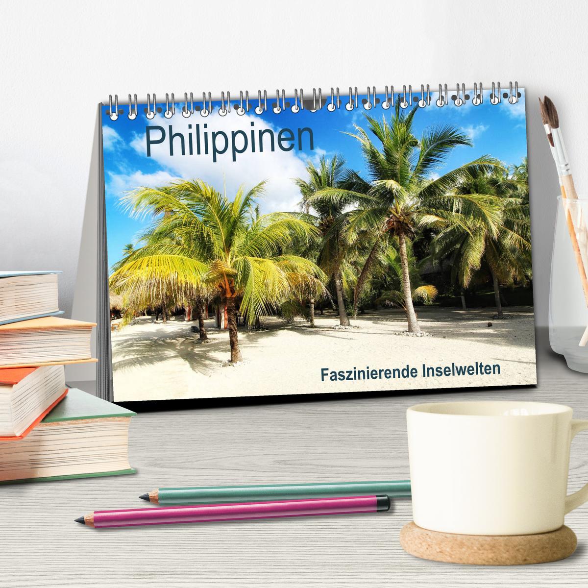 Bild: 9783435144754 | Philippinen - Faszinierende Inselwelten (Tischkalender 2025 DIN A5...