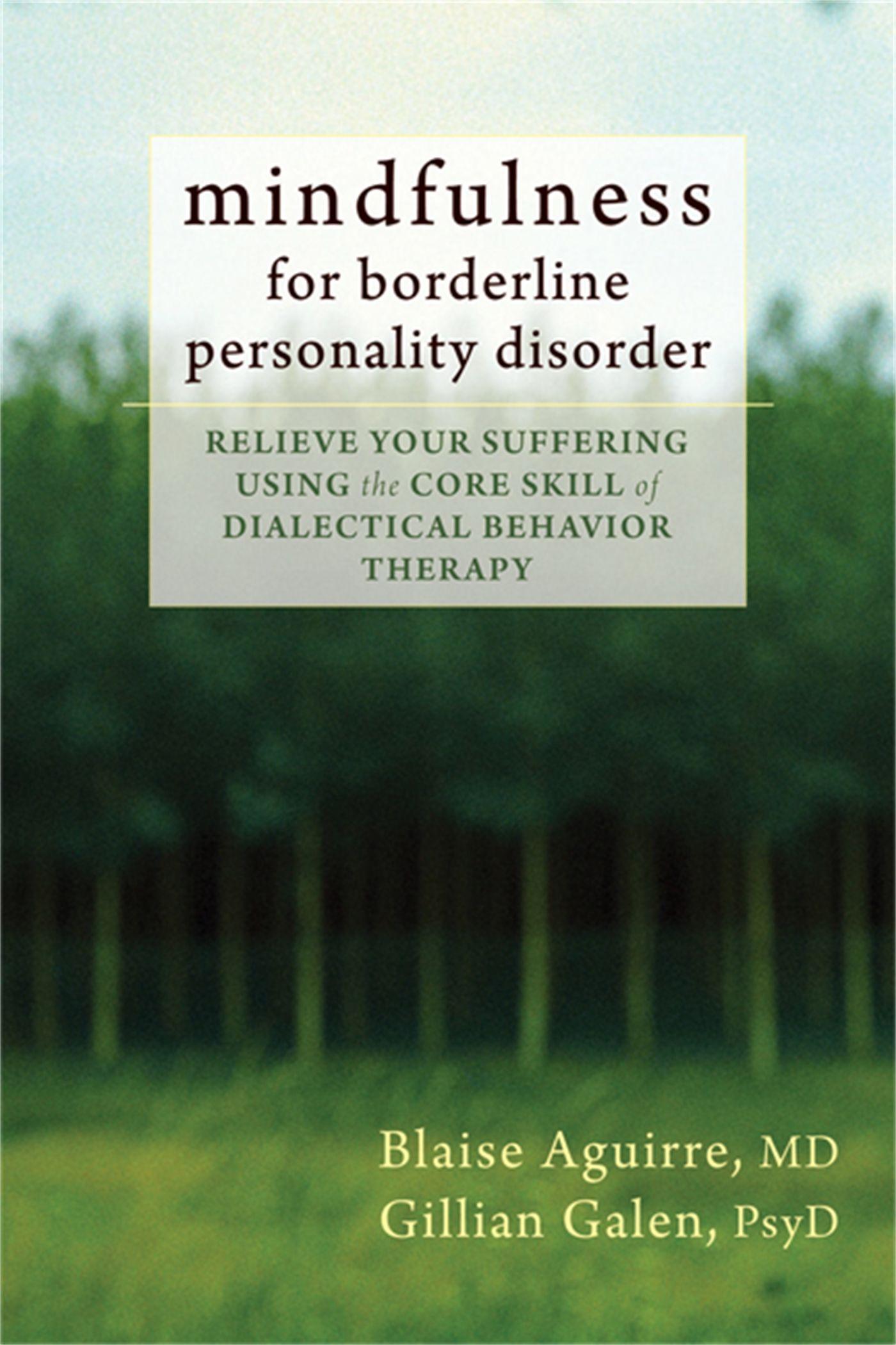 Cover: 9781608825653 | Mindfulness for Borderline Personality Disorder | Aguirre (u. a.)