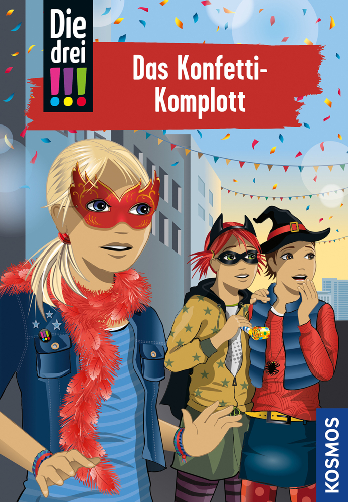 Cover: 9783440168059 | Die drei !!!, Das Konfetti-Komplott | Maja von Vogel | Buch | 160 S.