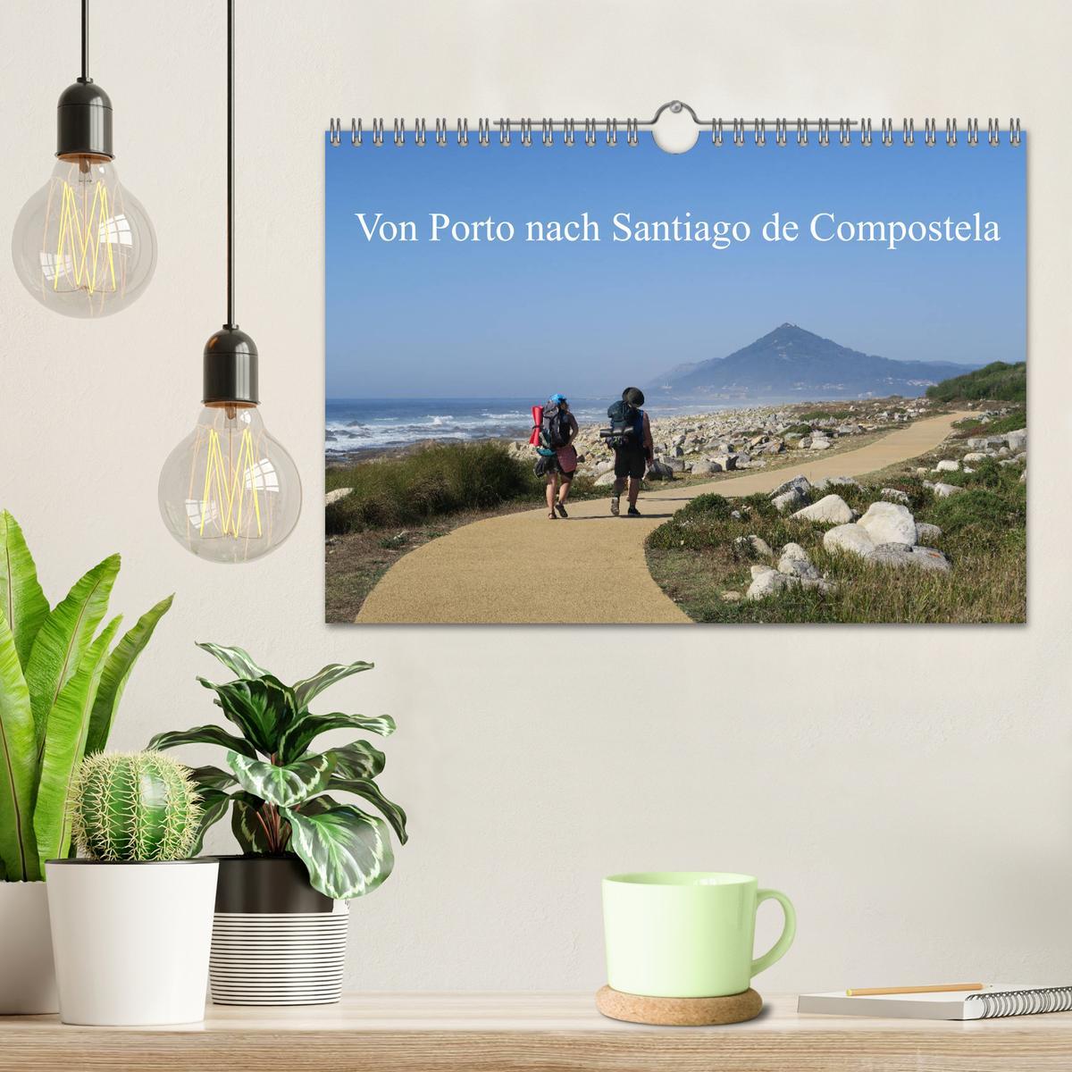 Bild: 9783435156702 | Von Porto nach Santiago de Compostela (Wandkalender 2025 DIN A4...