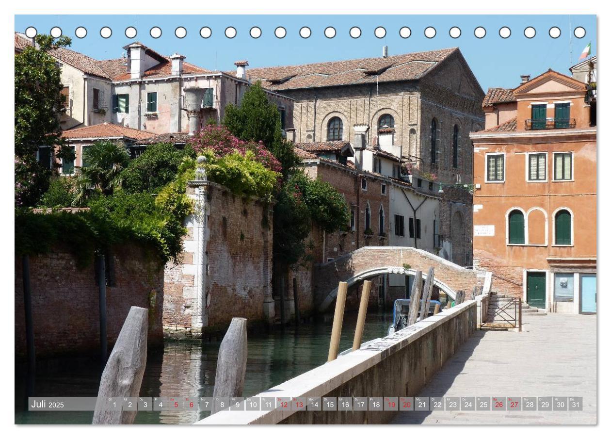 Bild: 9783435712229 | VENEDIG - Perle der Lagune (Tischkalender 2025 DIN A5 quer),...