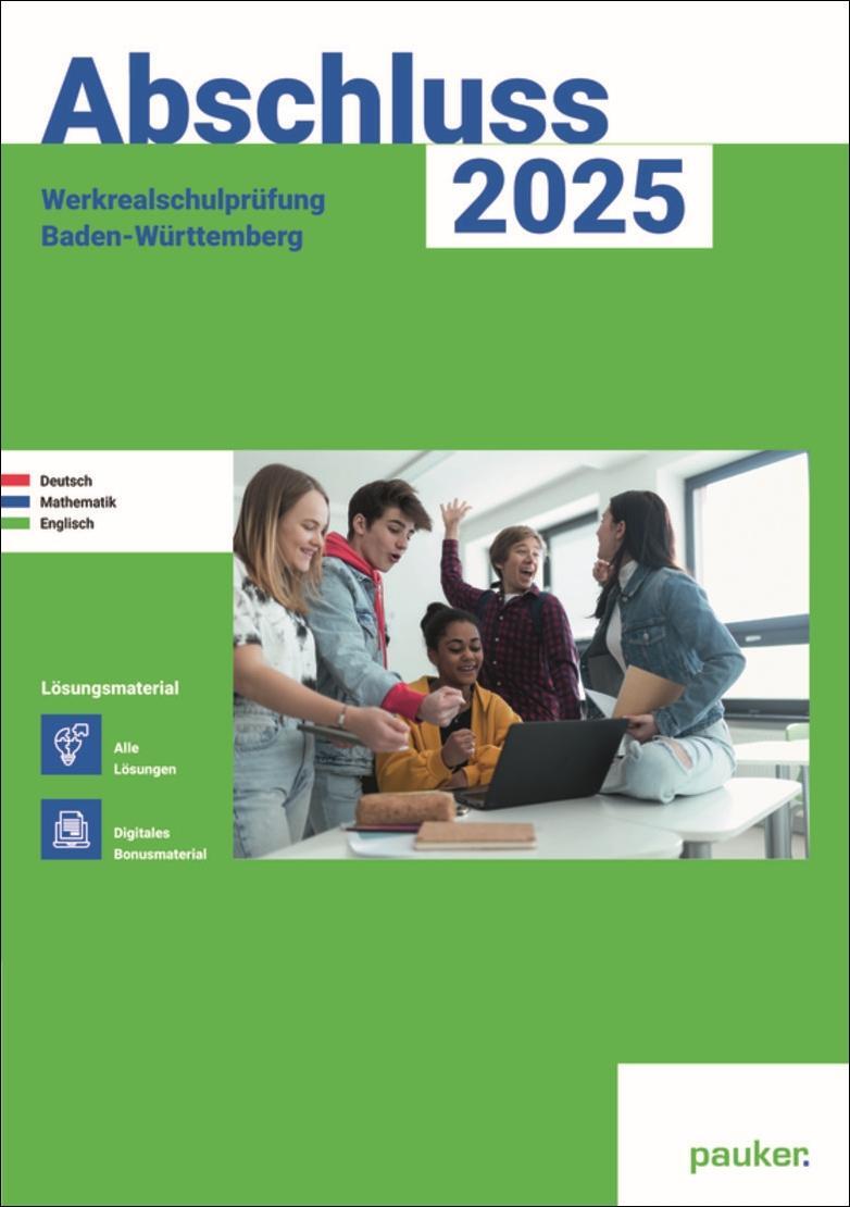 Cover: 9783889978806 | Abschluss 2025 - Werkrealschulprüfung Baden-Württemberg -...