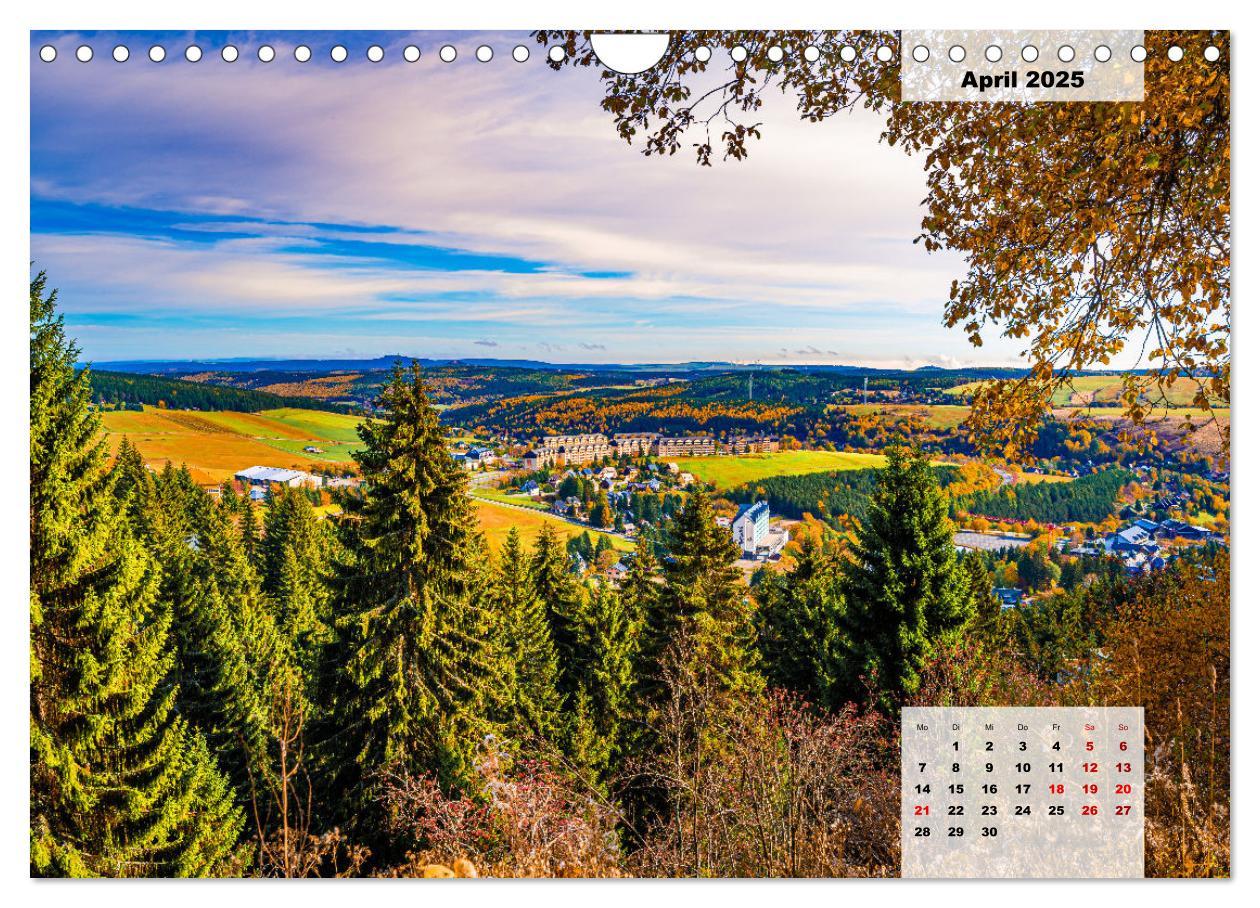 Bild: 9783435013067 | Oberwiesenthal und der Fichtelberg im Erzgebirge (Wandkalender 2025...