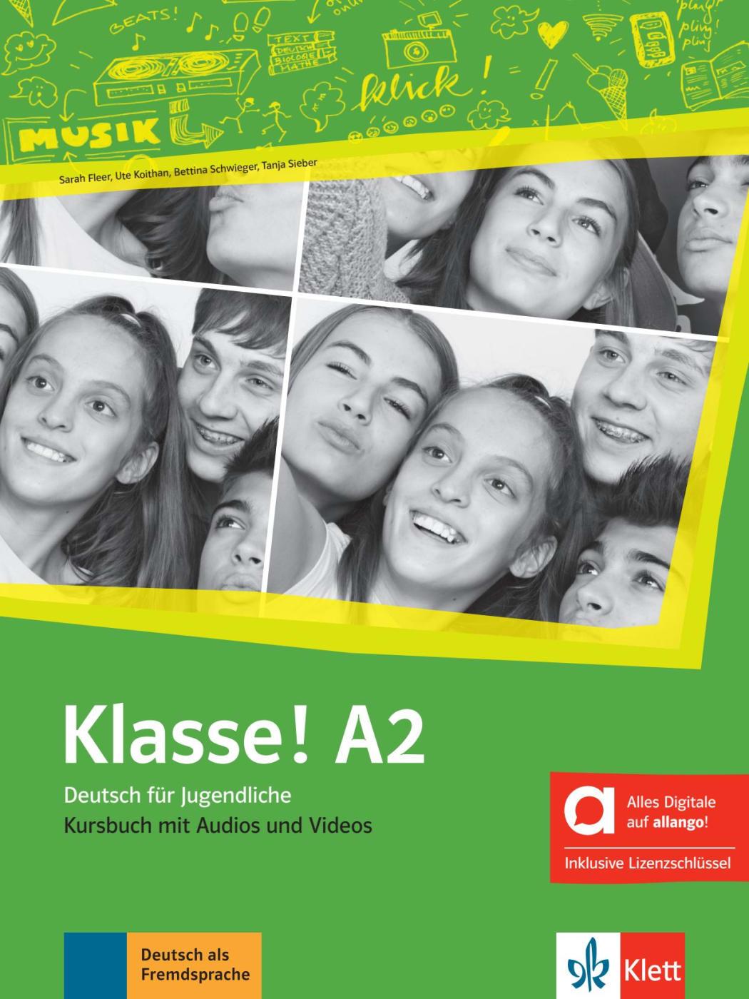 Cover: 9783126073073 | Klasse! A2 - Hybride Ausgabe allango | Bundle | 1 Taschenbuch | 2024