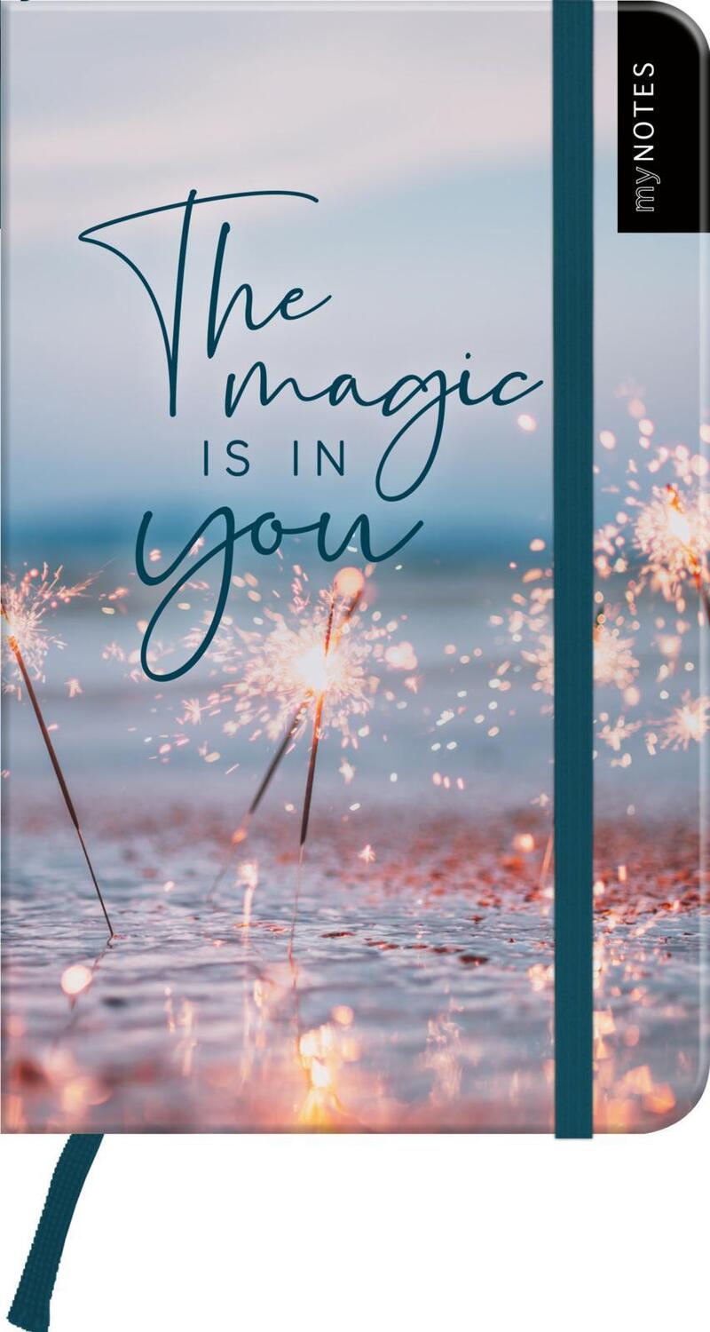 Bild: 4014489123736 | myNOTES Notizbuch A6: The magic is in you | Notebook small, blanko