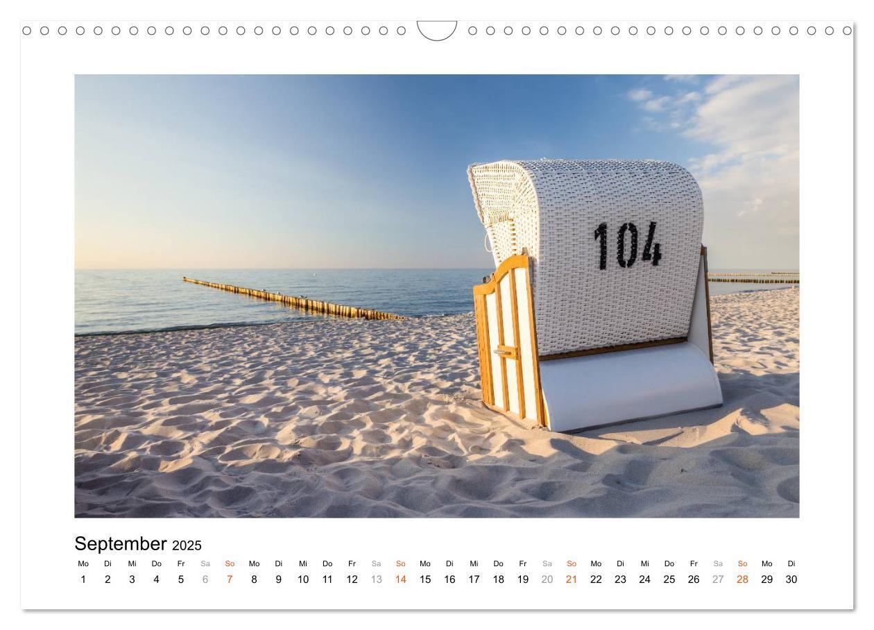 Bild: 9783435571703 | Strandkorb Idylle (Wandkalender 2025 DIN A3 quer), CALVENDO...