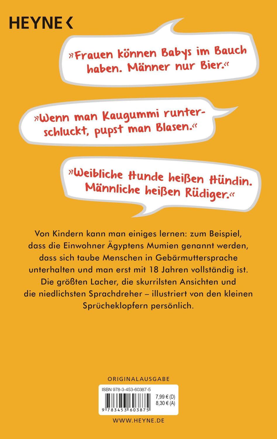 Bild: 9783453603875 | Oma hat noch Dinosaurier gekannt | Die besten Kindersprüche | Buch