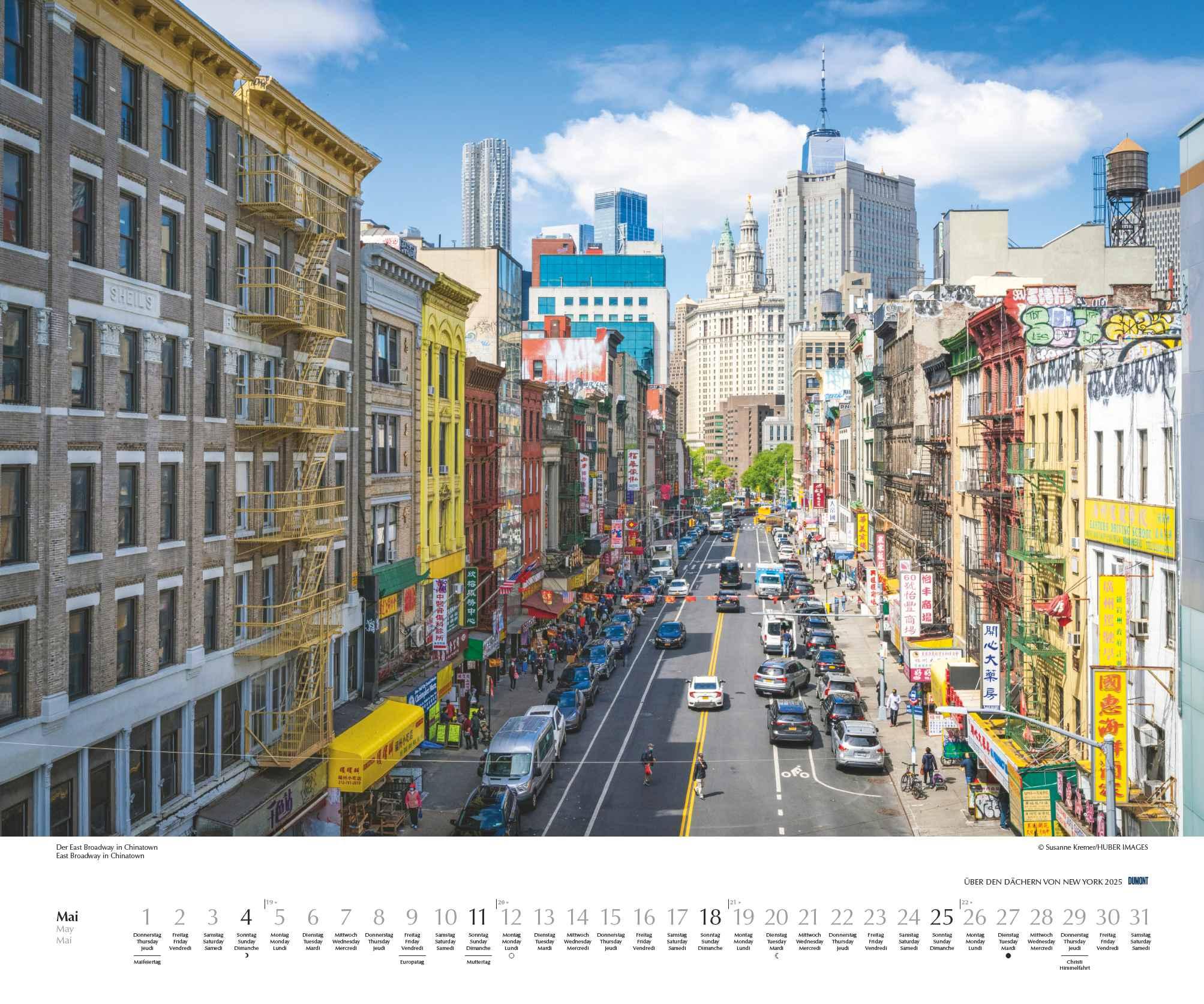 Bild: 4250809653754 | Über den Dächern von New York 2025 | Kalender | 30 S. | Deutsch | 2025