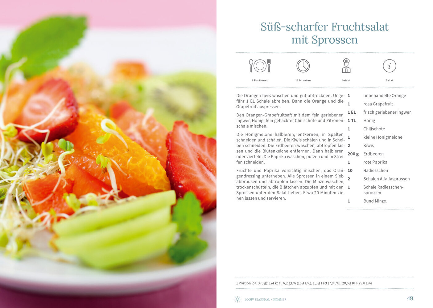 Bild: 9783958141056 | LOGI Seasonal Sommer | Taschenbuch | Flexbroschur | 160 S. | Deutsch