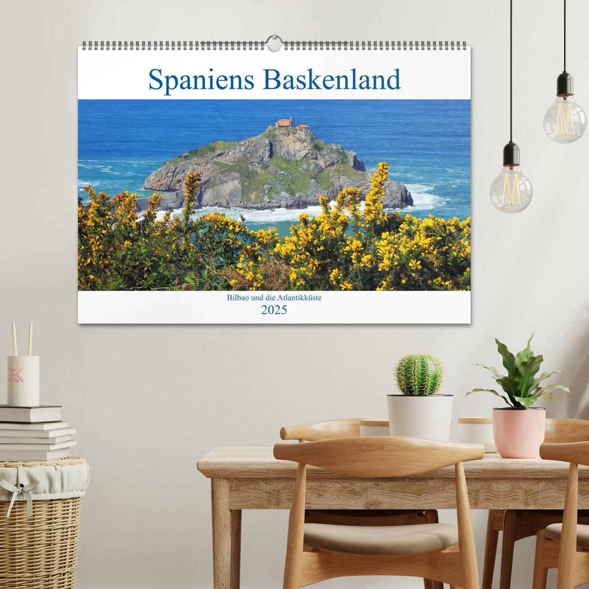 Bild: 9783435374212 | Spaniens Baskenland (Wandkalender 2025 DIN A2 quer), CALVENDO...