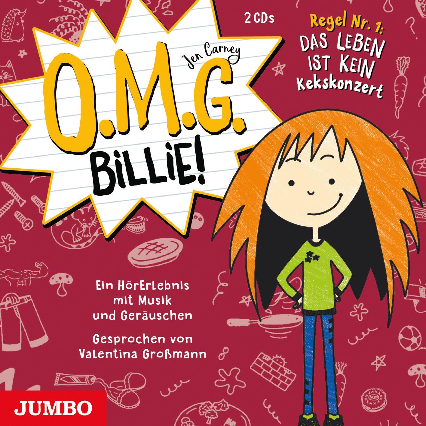 Cover: 9783833744372 | O.M.G. Billie! Regel Nr. 1: Das Leben ist kein Kekskonzert | Band 1