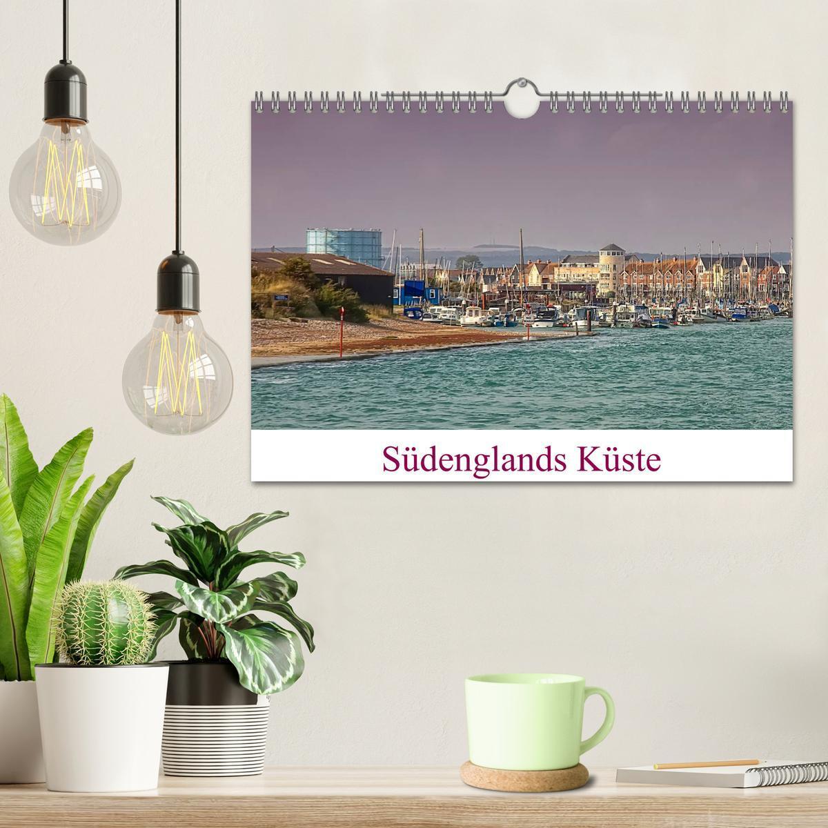 Bild: 9783435629459 | Südenglands Küste (Wandkalender 2025 DIN A4 quer), CALVENDO...