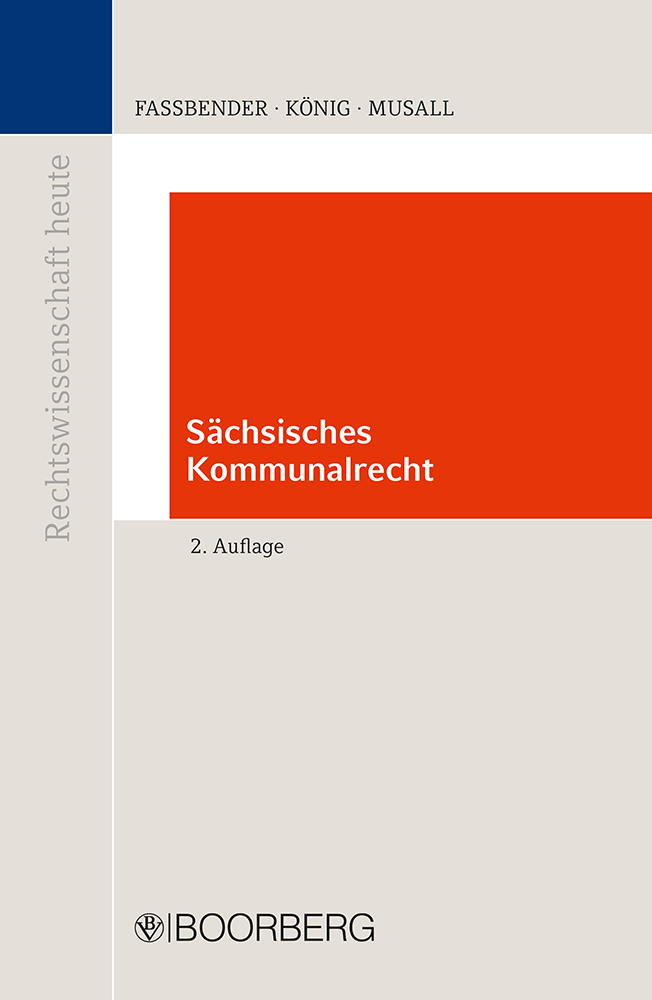 Cover: 9783415070950 | Sächsisches Kommunalrecht | Kurt Faßbender (u. a.) | Buch | 458 S.