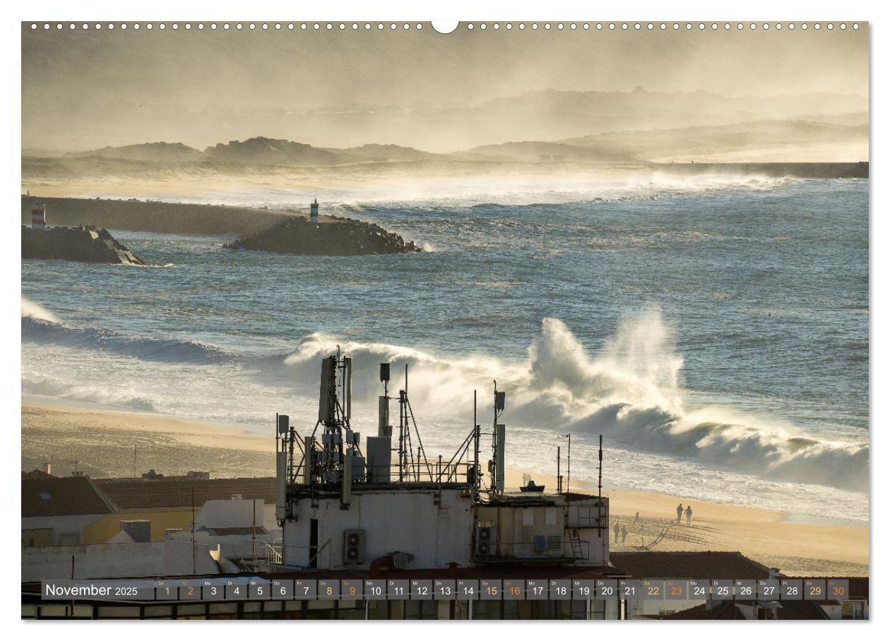 Bild: 9783457199527 | OCEAN POWER - Die Riesenwellen von Nazaré (Wandkalender 2025 DIN A2...