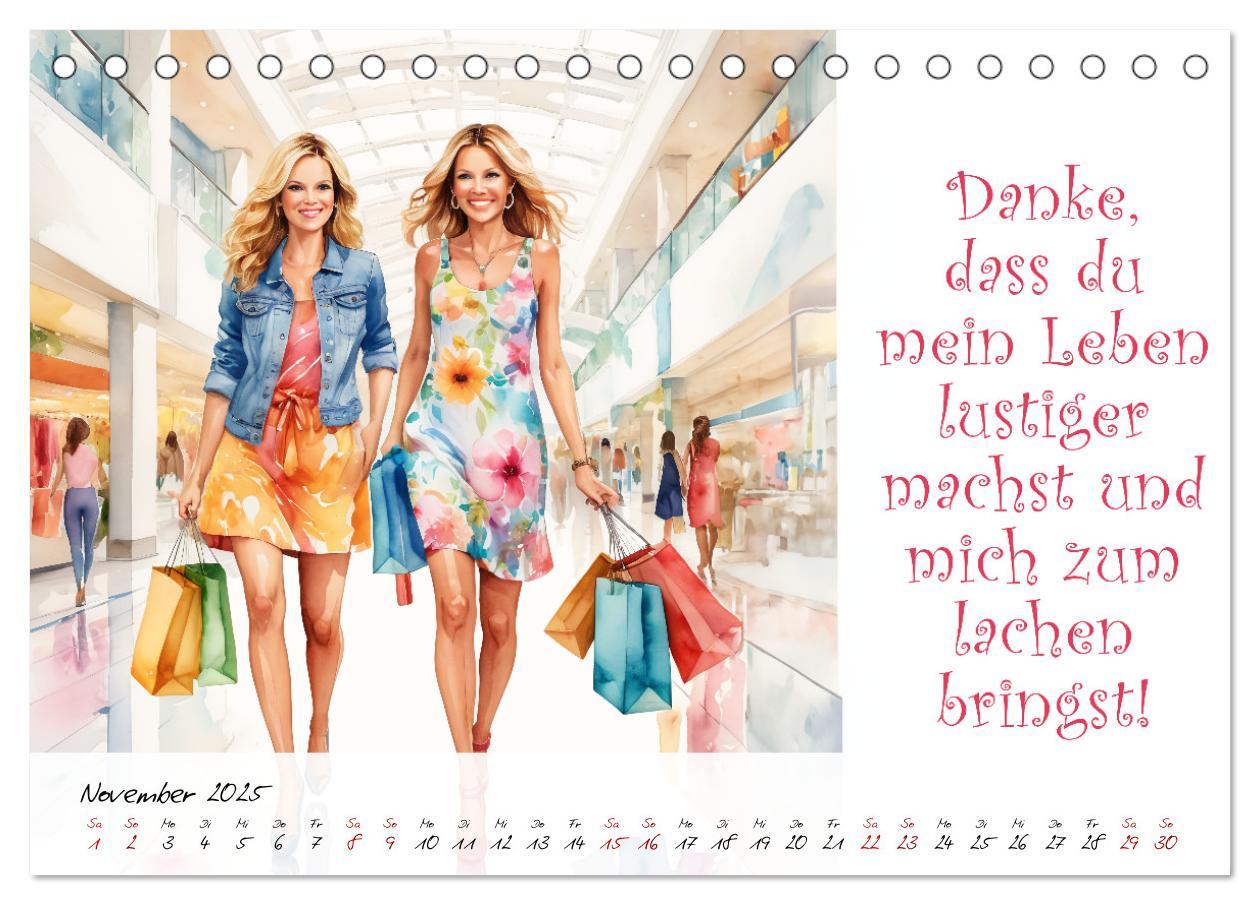 Bild: 9783383775635 | Beste Freundinnen (Tischkalender 2025 DIN A5 quer), CALVENDO...