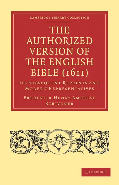 Cover: 9781108024631 | The Authorized Version of the English Bible (1611) | Scrivener | Buch