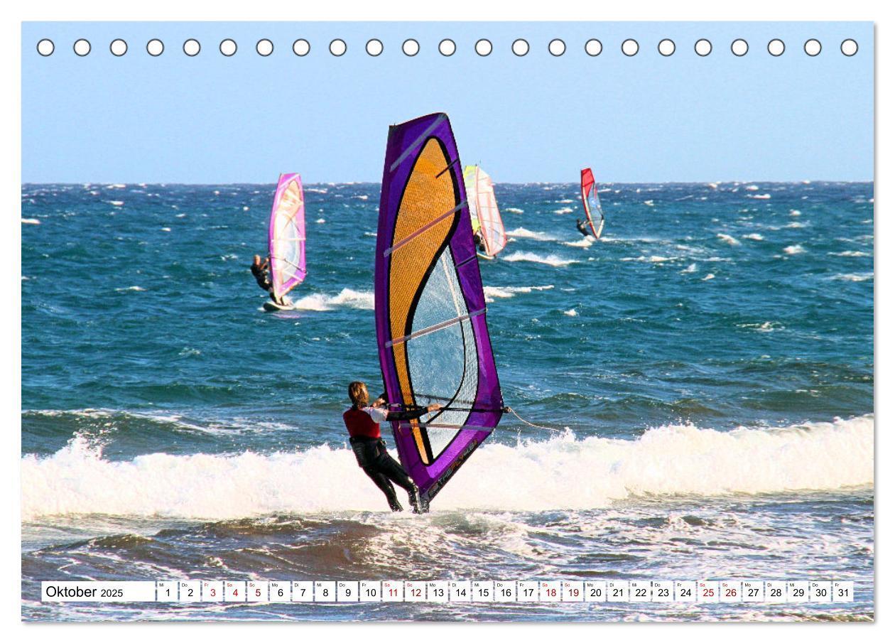 Bild: 9783383879128 | Funsport Windsurfen (Tischkalender 2025 DIN A5 quer), CALVENDO...