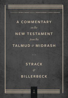 Cover: 9781683596646 | Commentary on the New Testament from the Talmud and Midrash | Buch