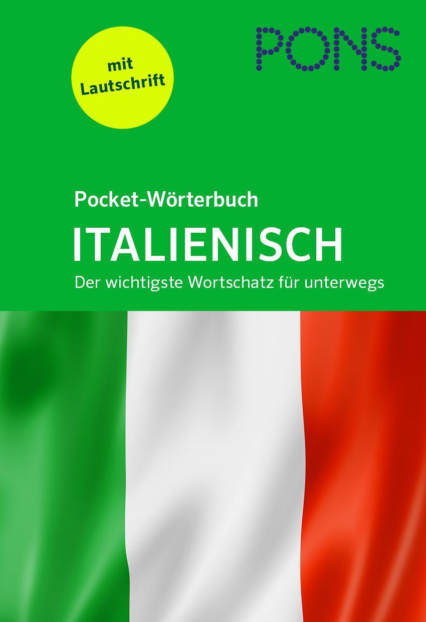 Cover: 9783125180284 | PONS Pocket-Wörterbuch Italienisch | Taschenbuch | 400 S. | Deutsch