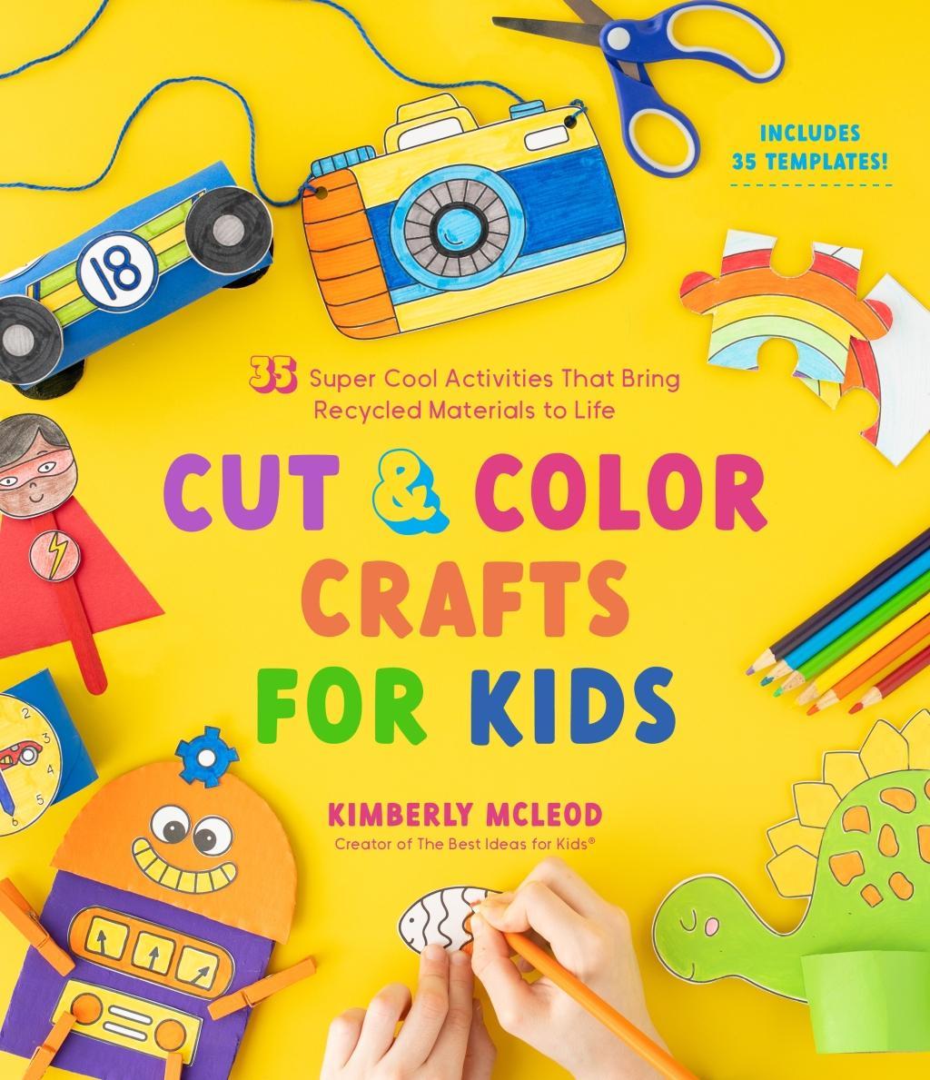 Cover: 9781645676027 | Cut &amp; Color Crafts for Kids | Kimberly Mcleod | Taschenbuch | Englisch