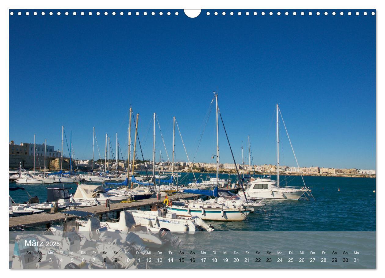 Bild: 9783383980381 | Der Küste entlang im Salento (Wandkalender 2025 DIN A3 quer),...