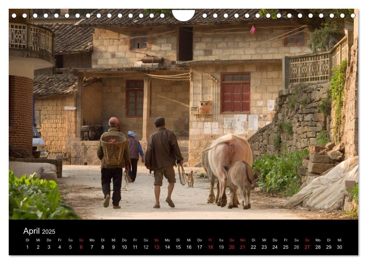 Bild: 9783435648511 | Yunnan - Reiseimpressionen (Wandkalender 2025 DIN A4 quer),...