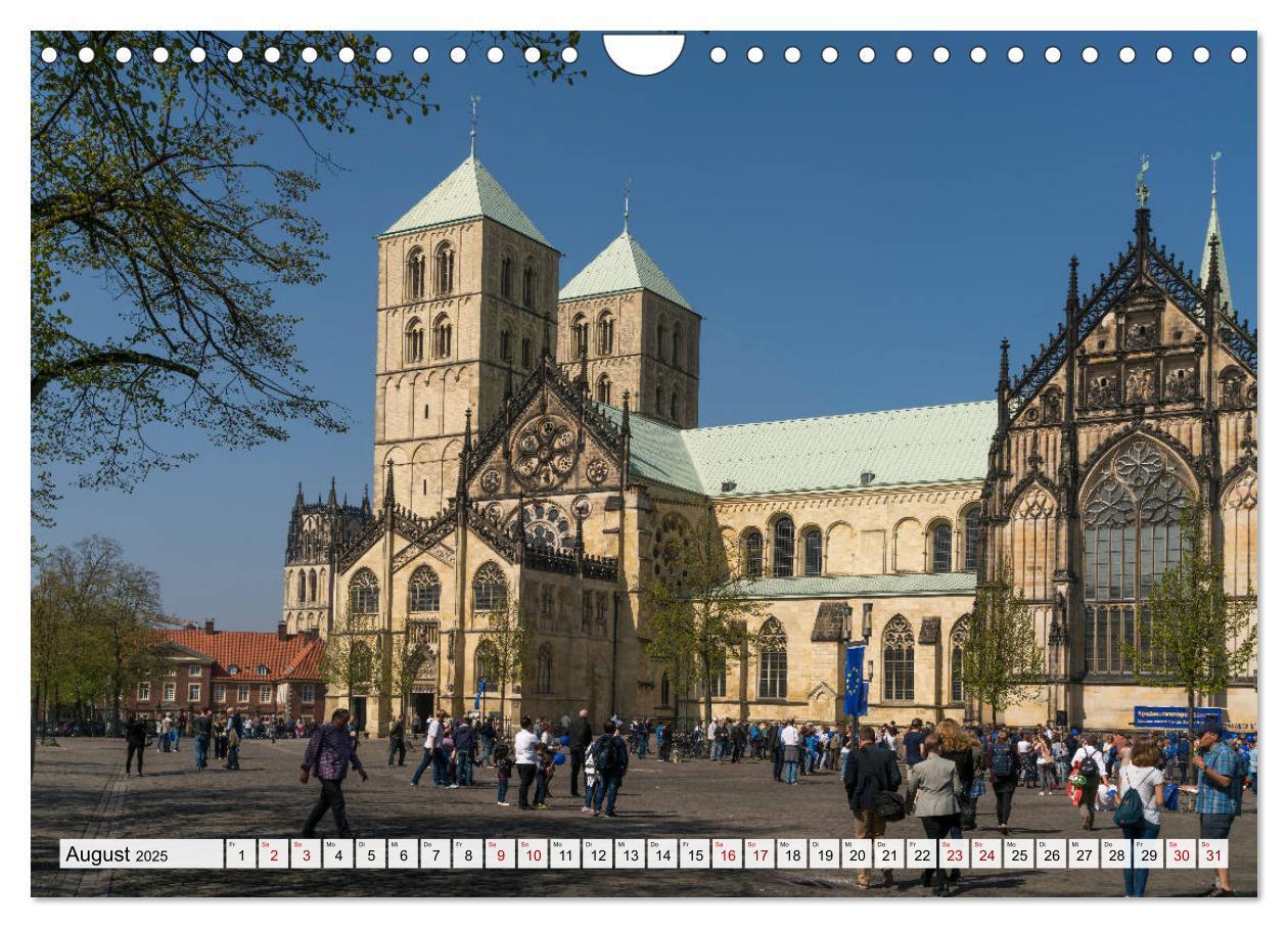 Bild: 9783435261000 | Lebenswertes Münster (Wandkalender 2025 DIN A4 quer), CALVENDO...