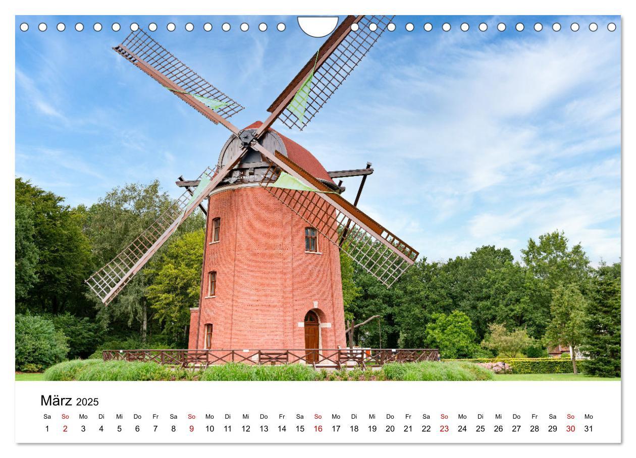 Bild: 9783435152940 | Ostfriesische Mühlenlandschaft (Wandkalender 2025 DIN A4 quer),...