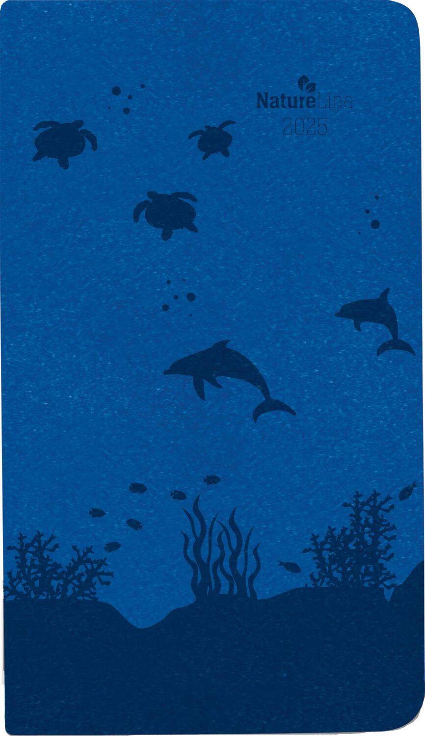 Cover: 4251732343651 | Taschenkalender Nature Line Ocean 2025 - Taschen-Kalender 9x15,6 cm...