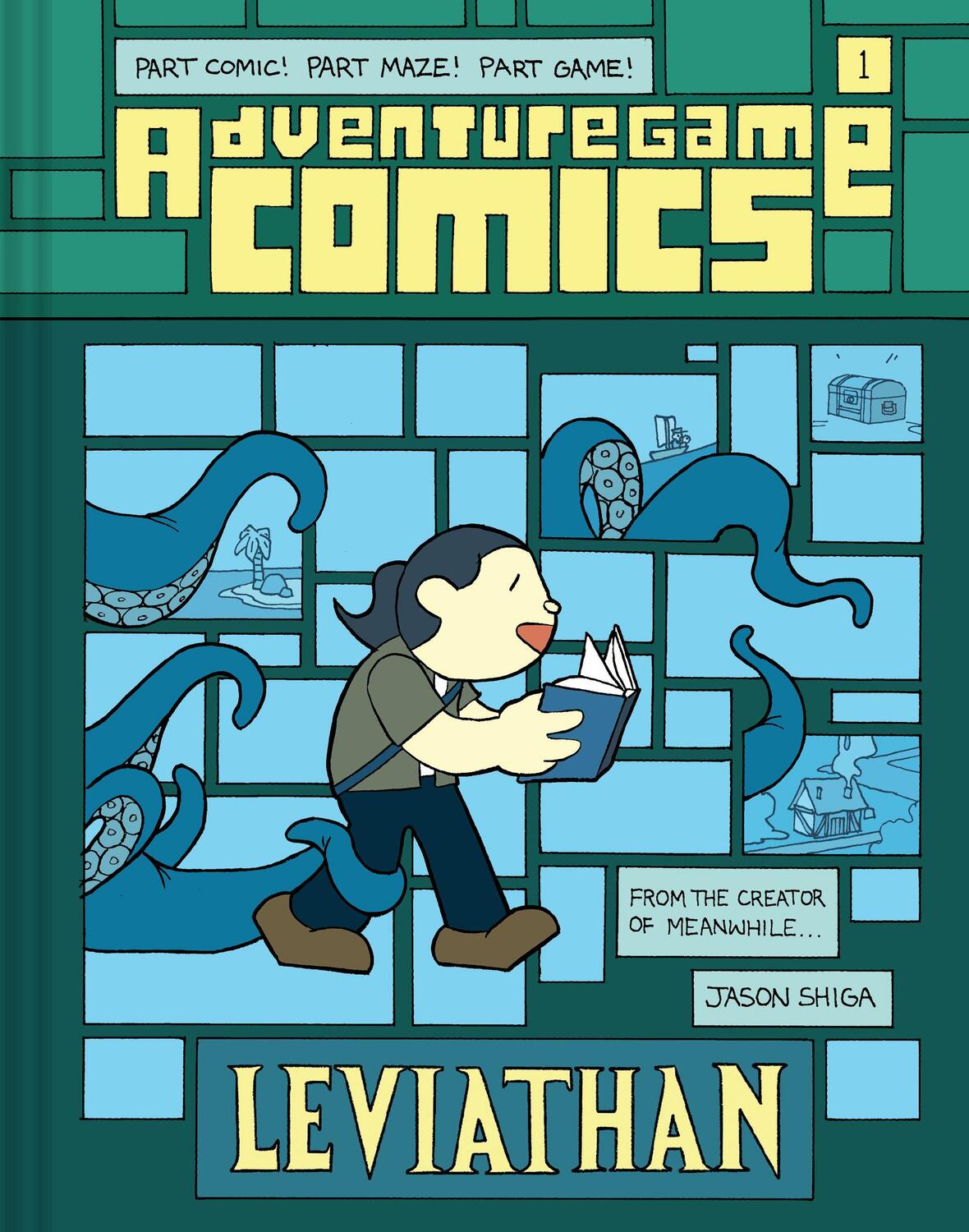 Cover: 9781419757792 | Adventuregame Comics: Leviathan (Book 1) | Jason Shiga | Buch | 2022