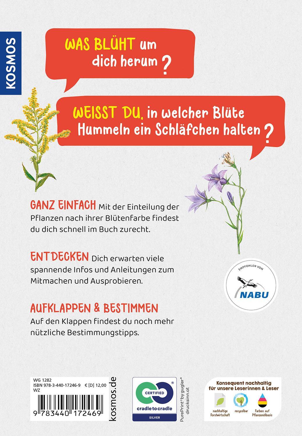 Bild: 9783440172469 | Was blüht denn da? Kindernaturführer | 85 heimische Blumen | Buch