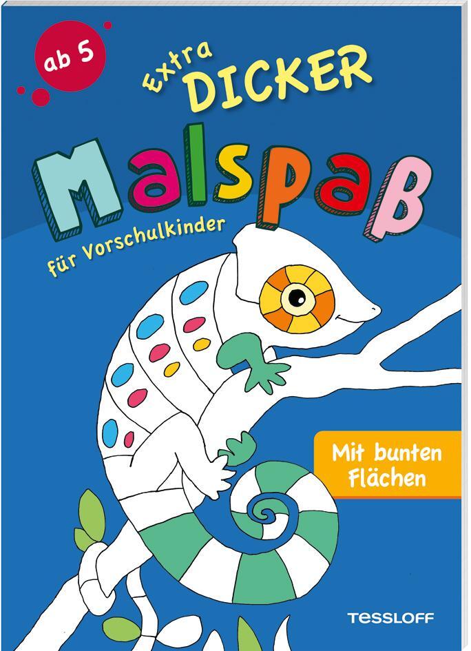 Cover: 9783788646684 | Extradicker Malspaß für Vorschulkinder. Mit bunten Flächen | Schmidt