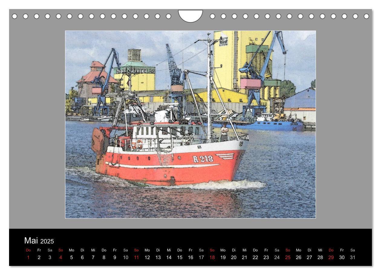 Bild: 9783435819225 | Am Nord- Ostsee-Kanal (Wandkalender 2025 DIN A4 quer), CALVENDO...