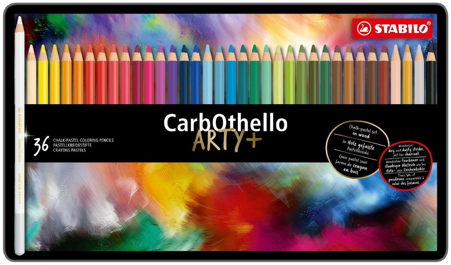 Cover: 4006381279635 | STABILO CarbOthello 36er Metalletui ARTY+" | Stück | In Karton