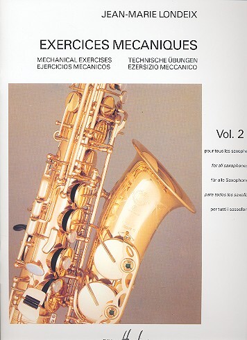 Cover: 9790230968843 | Exercices mécaniques vol.2 pour tous les saxophones | Londeix | Buch