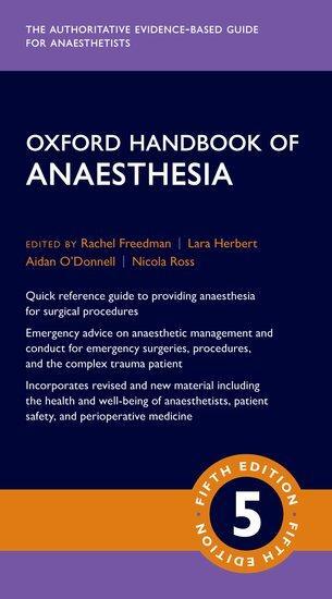 Cover: 9780198853053 | Oxford Handbook of Anaesthesia | Rachel Freedman (u. a.) | Buch | 2022