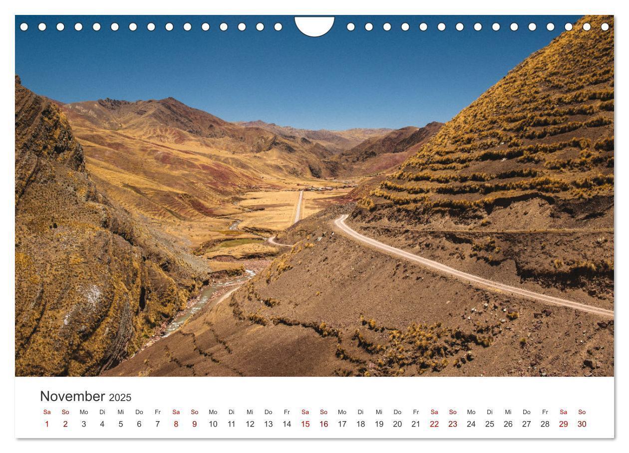 Bild: 9783383785757 | Geheimnisvolles Peru (Wandkalender 2025 DIN A4 quer), CALVENDO...