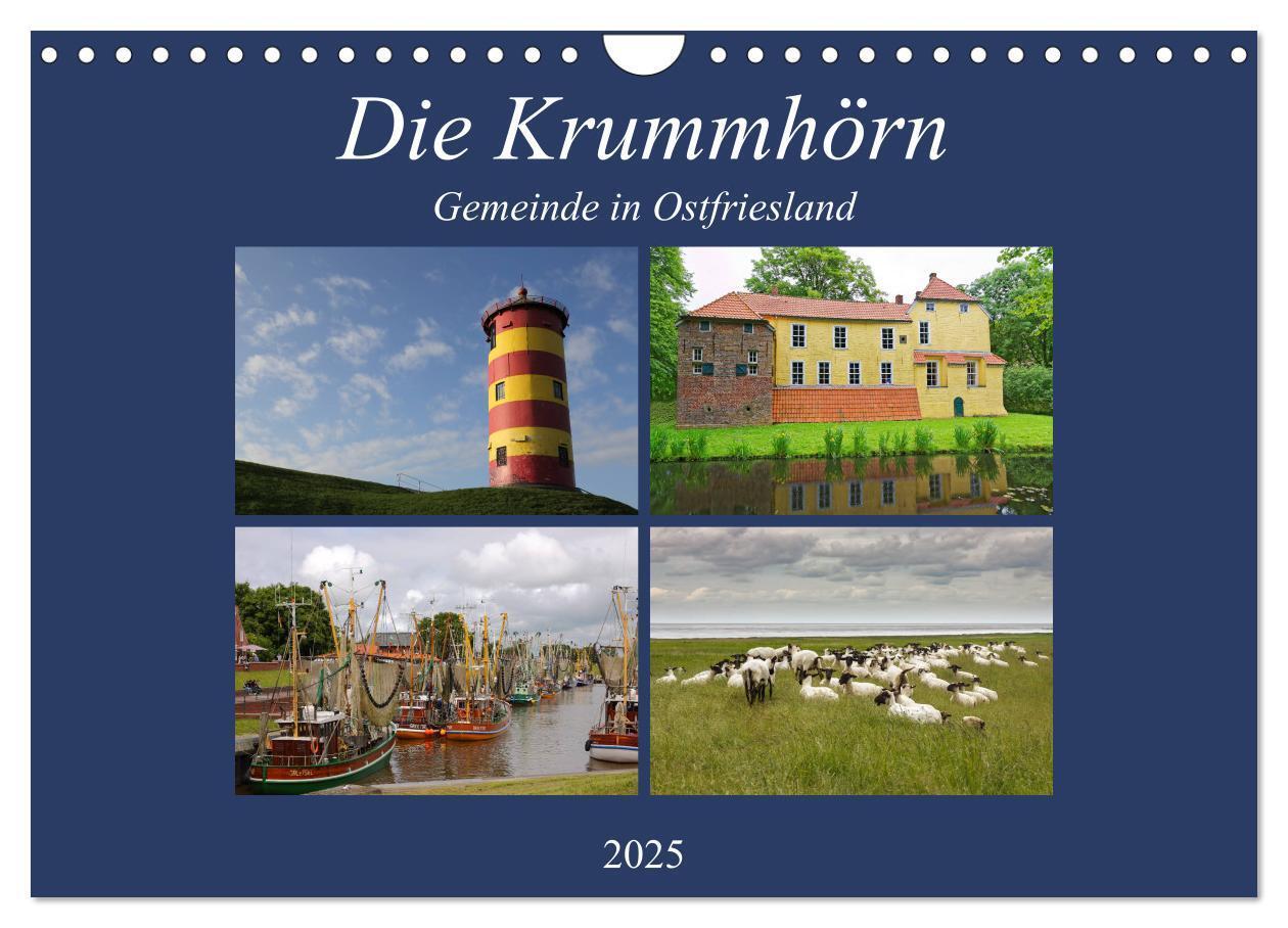 Cover: 9783435456444 | Die Krummhörn Gemeinde in Ostfriesland (Wandkalender 2025 DIN A4...