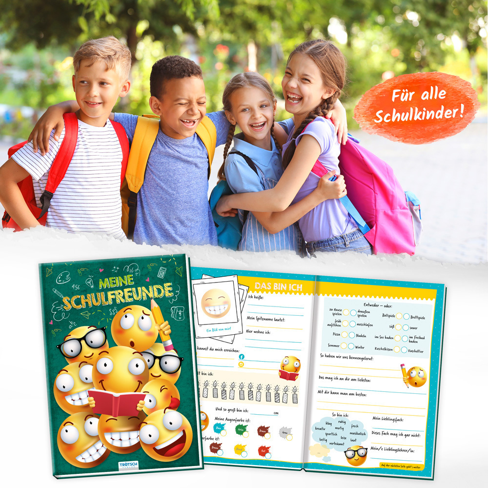 Bild: 9783965521483 | Meine Schulfreunde - Smile | Trötsch Verlag GmbH &amp; Co. KG | Buch