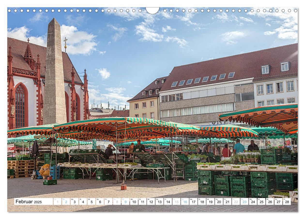 Bild: 9783435206421 | Würzburg - Stadt mit Charme (Wandkalender 2025 DIN A3 quer),...