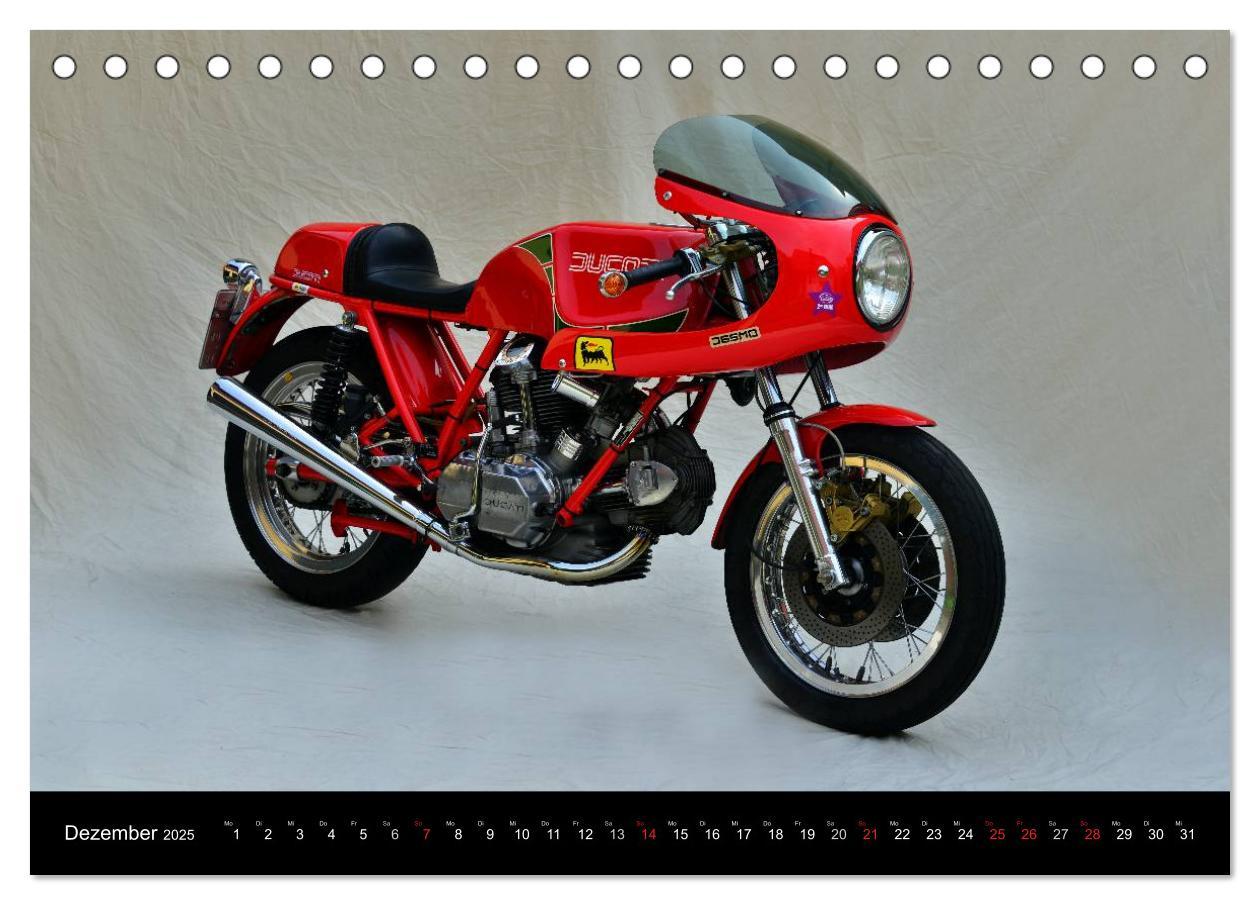 Bild: 9783435687688 | Ducati 900SS Königswelle (Tischkalender 2025 DIN A5 quer), CALVENDO...