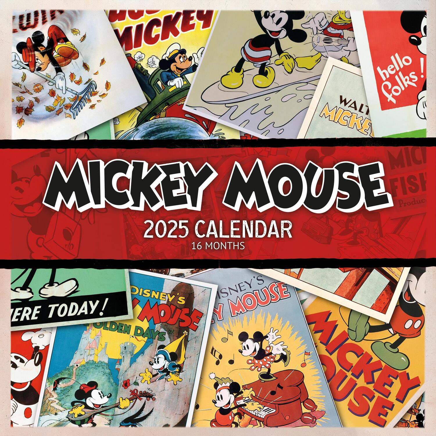 Cover: 9781804231616 | Mickey &amp; Minnie Mouse 2025 30X30 Broschürenkalender | Kalender | 28 S.